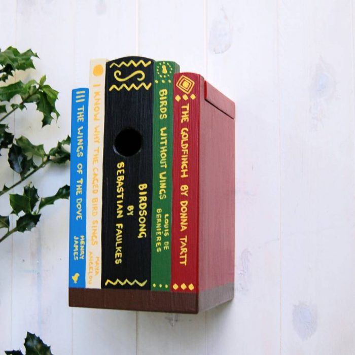 books lover birdbox by LindleyWood quirky gifts