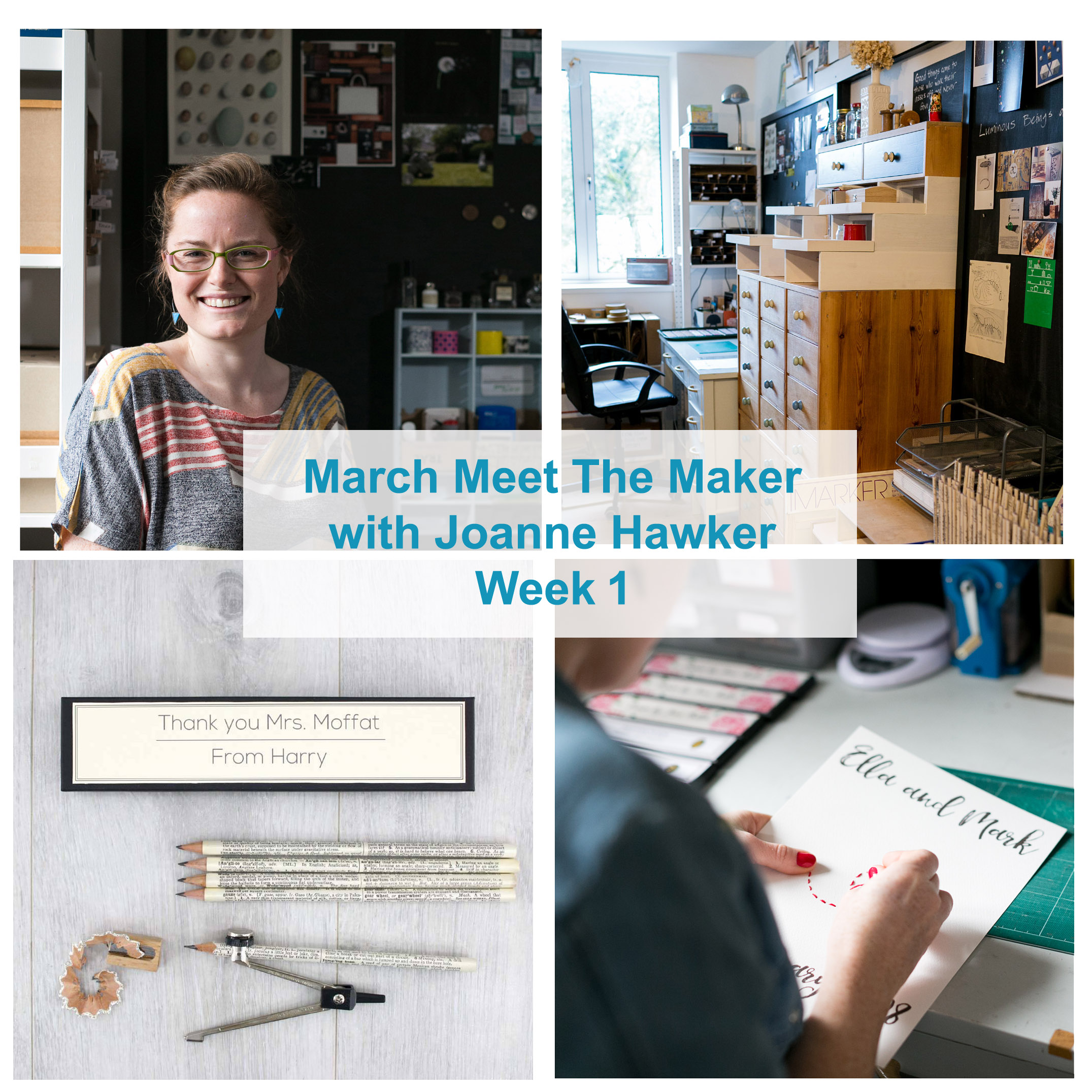 march meet the maker with joanne hawker week 1