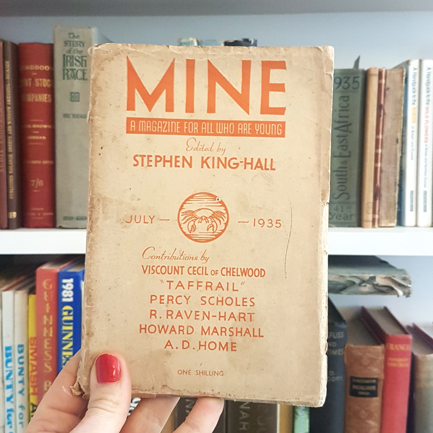My book life Mine a vintage magazine for young teens from 1935